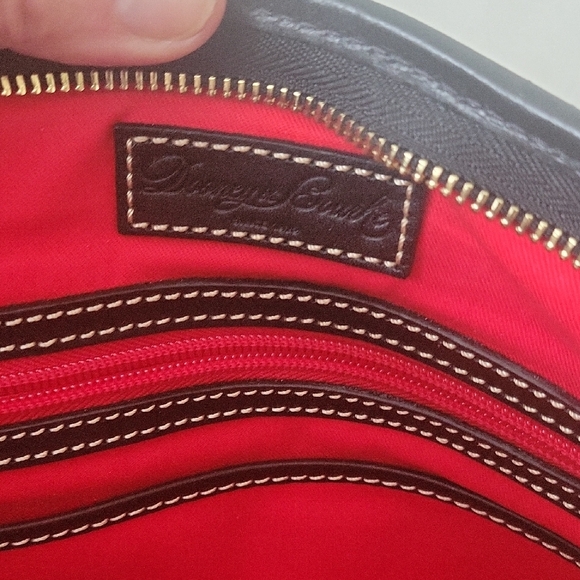 Dooney & Bourke Black Structured Tote Bag - Picture 3 of 5